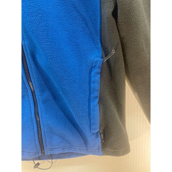 Mens Size Small The North Face Fleece Jacket Coat Blue Grey - Picture 4 of 15